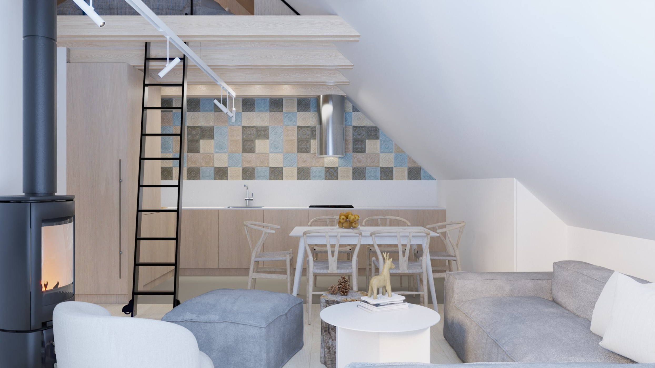 Apartament na wynajem w Brennej – skandynawski minimalizm z górskim akcentem