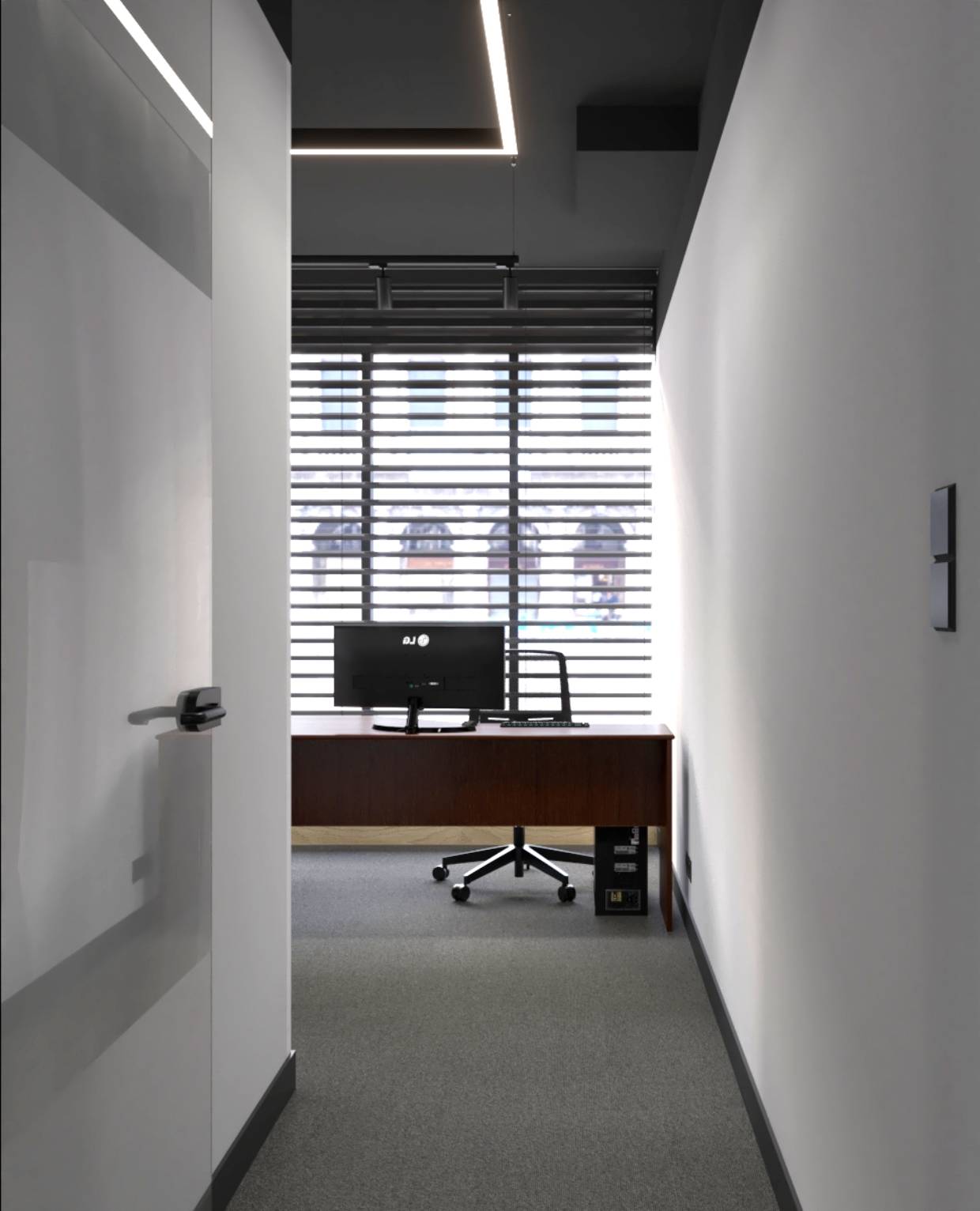 ergonomiczne oswietlenie przestrzeni biurowej zabrze